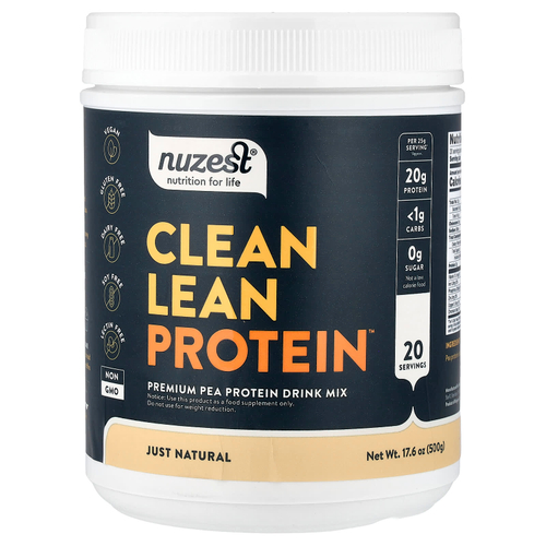 Nuzest, Clean Lean Protein™, Just Natural, 500 г (17,6 унции)