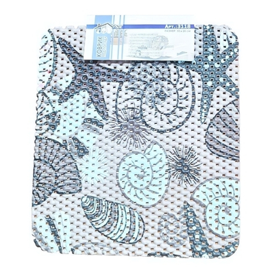 Коврик под посуду (30 х 26 см) цвет в ассортименте