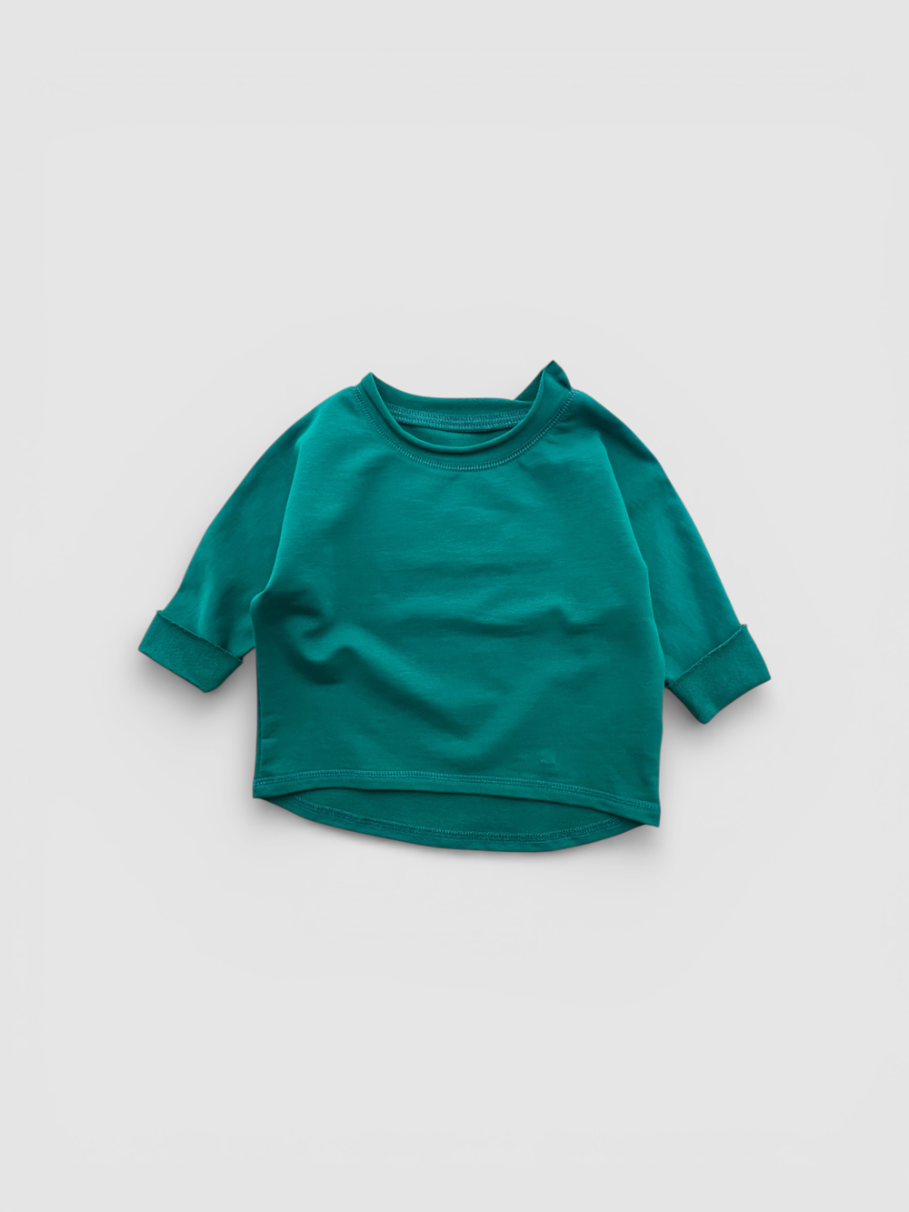 Базовая толстовка оверсайз (бирюзовый)