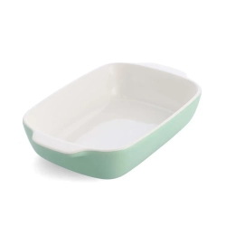 KitchenAid Керамическое блюдо 33x19,5x7,5 см + фисташковая крышка