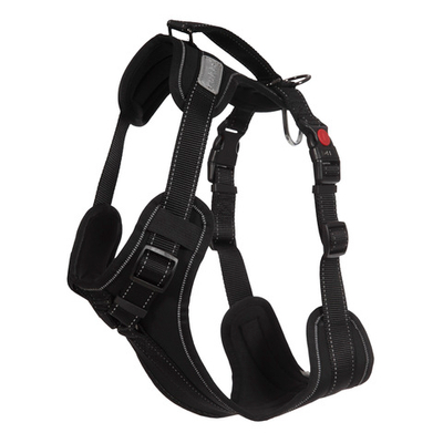 60306 Шлейка   RUKKA PETS SOLID HARNESS анатомическая с мягкой подкладкой, цвет черный 990