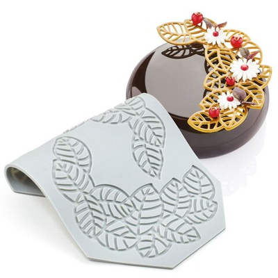 Силиконовый коврик для декора "Листья №3"