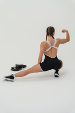 КОМБИНЕЗОН WORKOUT JUMPSUIT 5″ HAMMIES 603 ЧЕРНЫЙ