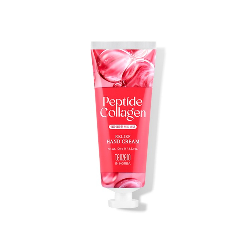 Крем для рук с пептидным комплексом и коллагеном TENZERO Relief Hand Cream Peptide Collagen 100 гр