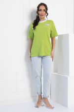 Футболка Ника (лайм) Б12939-7М LT Collection