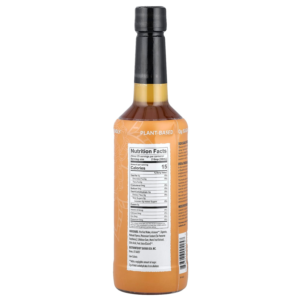 Lakanto, Карамельный сироп, 750 мл (25,4 жидк. Унции)