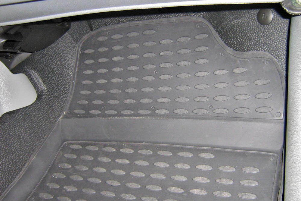Коврики Standard, в салон RENAULT Kangoo грузовой 1998-2013, 2 шт. (полиуретан, чёрные) Element.NLC.41.01.210