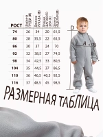 Комбинезон детский флисовый поддева на весну