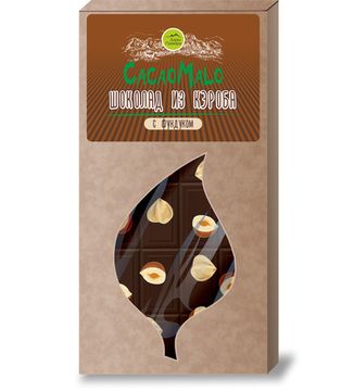 СКИДКА 50% -Шоколад из Кэроба необжаренного с имбирем, 85г.
