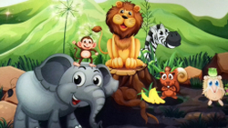 Микровелюр Xpoint (Икспоинт) 0007.01 В гостях у сказки