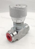 STB-G1/2-11-1 - Дроссель трубного монтажа c рукояткой, G1/2, без обратного клапана