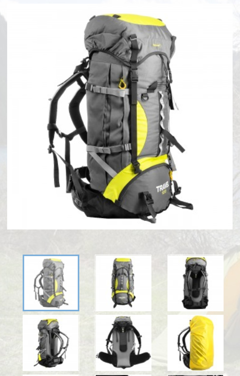 Рюкзак туристический NISUS Travel 120