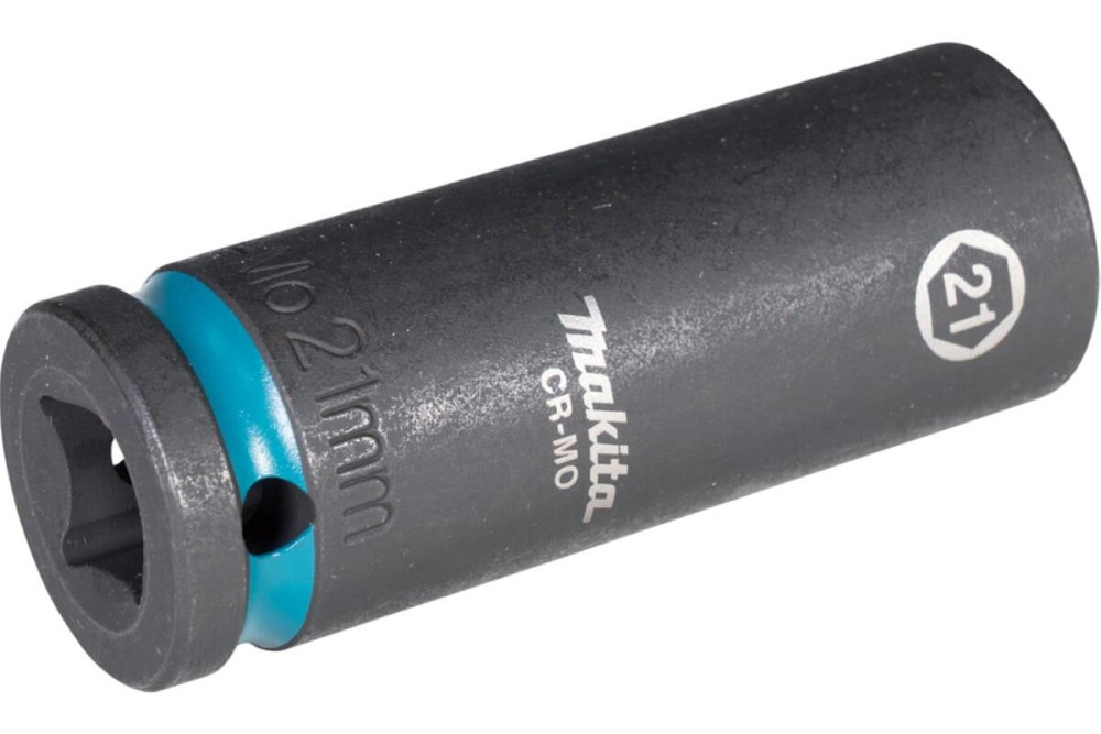 Ударная удлиненная торцовая головка Impact Black 1/2" 21x81,5 мм Makita E-16508