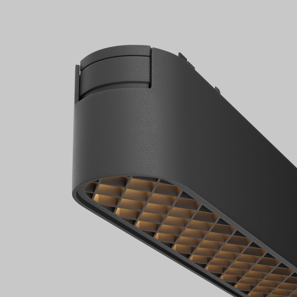 Трековый магнитный светодиодный светильник Maytoni   TR084-1-12W3K-B