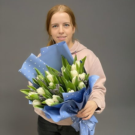 Купить Букет цветов «Лавандовая поэзия»