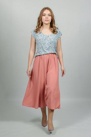 Брюки широкие