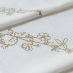 Скатерть «Саунд» 130х210 | белый