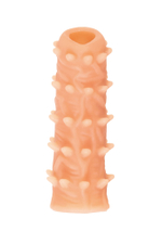 Насадка Kokos с дополнительной стимуляцией телесная 12 см