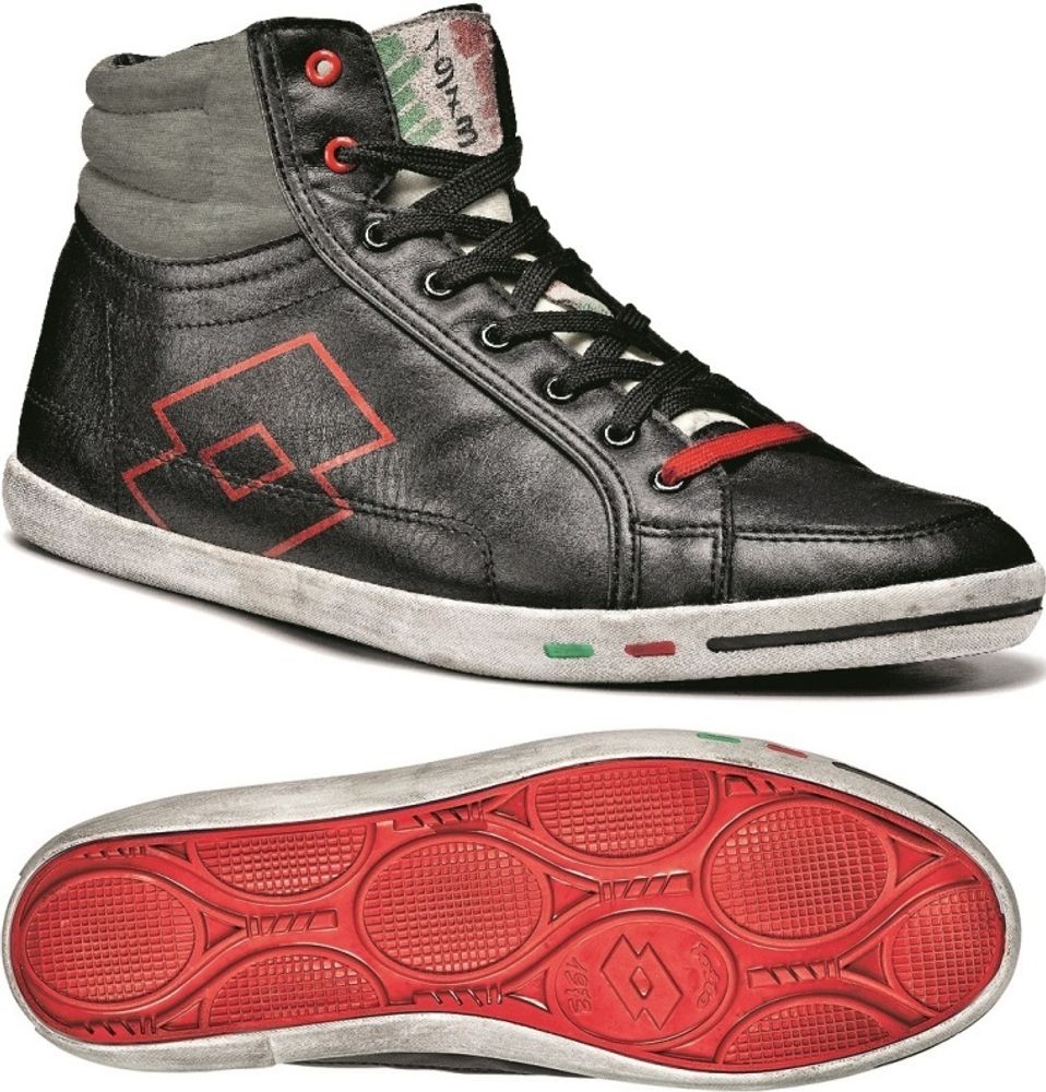 Кроссовки кеды высокие LOTTO WAYNE MID N9650