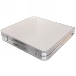 Стол кемпинговый складной усиленный 120*60*70см и 4 табуретки