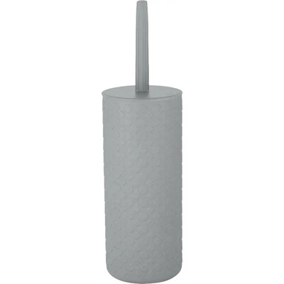 Комплект WC Plast Team STOCKHOLM (подставка + ёршик) серый шторм