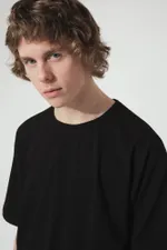 Футболка FOS Черная Мужская