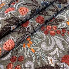 Ткань Гобелен premium — «Традиция Серый»