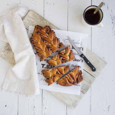 Плетёнка с малиной