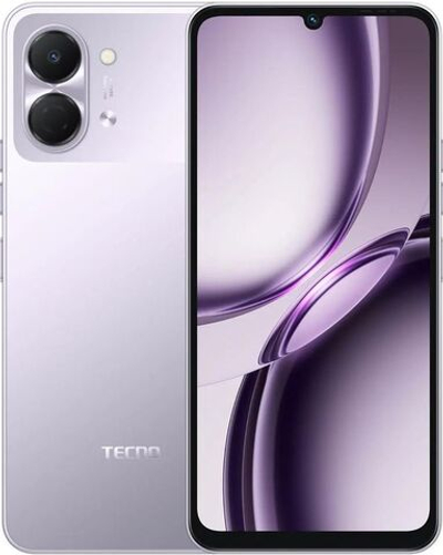 6.75" Смартфон TECNO Spark Go 3 4/128Gb,  IPS,  90Гц,  5000мAч,  фиолетовый