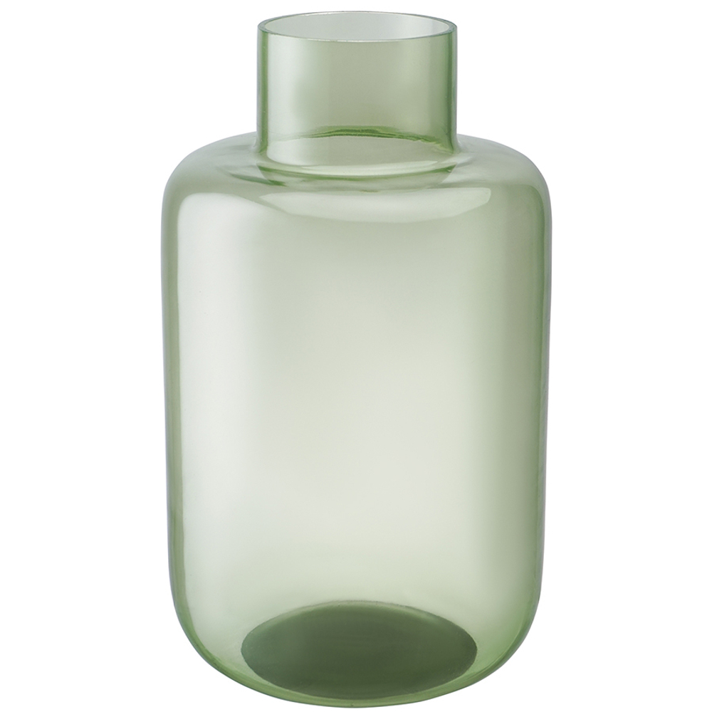 Ваза bergdys, 40 см, зеленая
