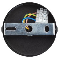 Светильник подвесной ЭРА PL1 GU10 BK 300 под лампу MR16 GU10 черный | Подвесные светильники