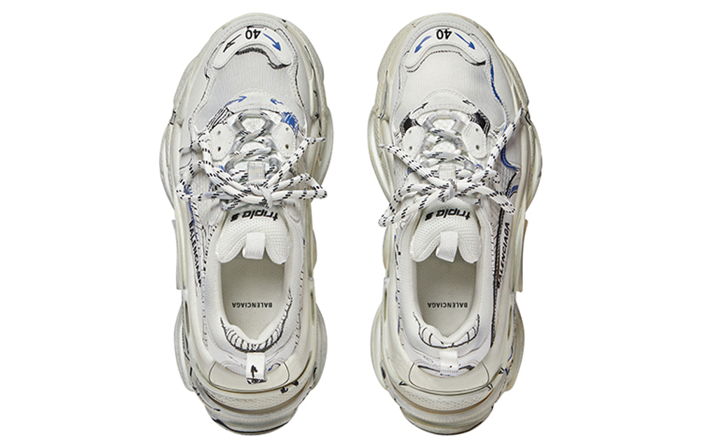 Balenciaga Triple S (Женская размерная сетка)