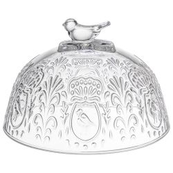 БЛЮДО "GARDEN" С КРЫШКОЙ НА НОЖКЕ 20*22 СМ