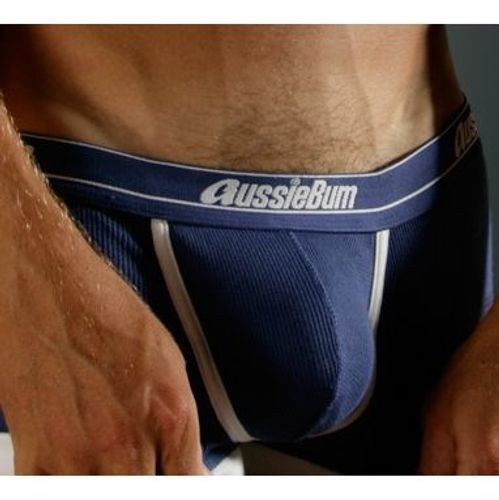 Мужские трусы хипсы синие Aussiebum Patriot Hip Dark Blue