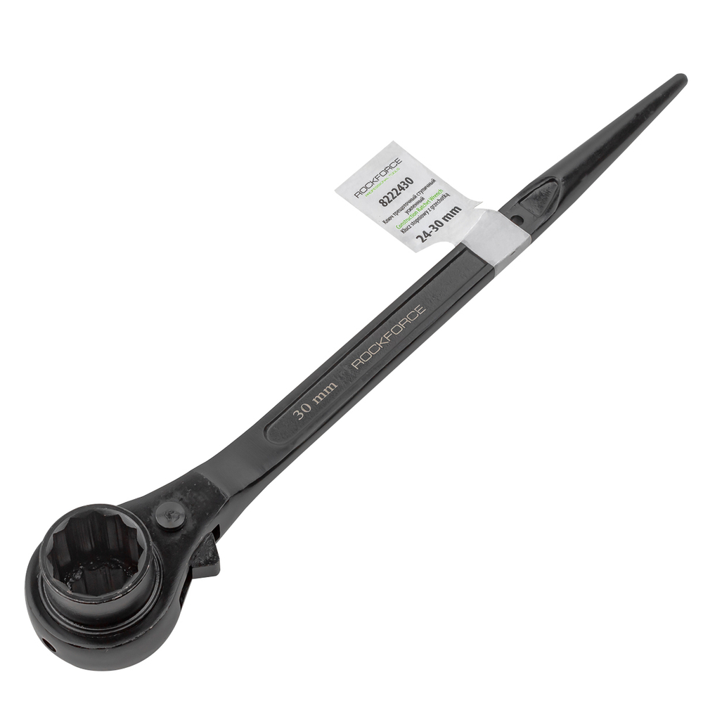 Ключ трещоточный ступичный усиленный 24-30мм RockForce##Rock FORCE RF-8222430