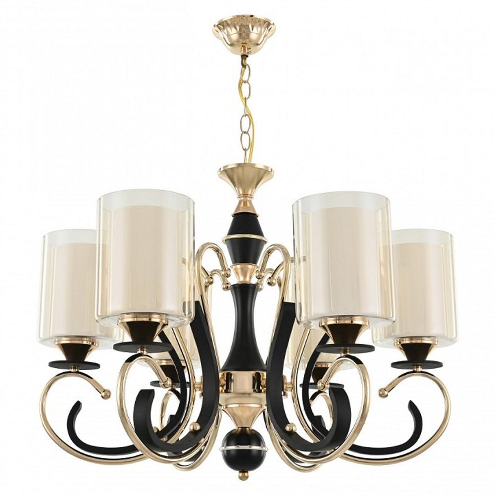 Подвесная люстра Arte Milano Florentia-2237 302237/6 Bk/Gd