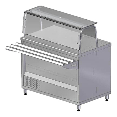 Прилавок-витрина Марихолодмаш ПВХЭ110 холодильный открытый