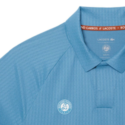Теннисное поло Lacoste Roland-Garros Edition Tennis - abyss blue