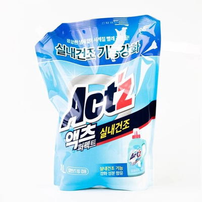 Концентрированный гель для стирки ACT'Z Perfect In door Dryness для сушки в помещении 2200 мл, мягка