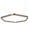 Подвесной светодиодный светильник Loft IT Titanium 10243XL Gold