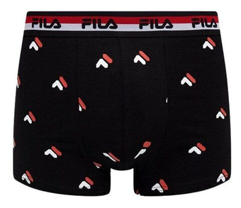 Мужские спортивные боксеры Fila Underwear Man Boxer 1P - черный