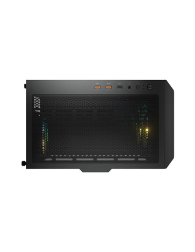 Cougar Airface RGB Black, 2х140мм + 1x120mm ARGB Fan, ARGB Fan Hub, без БП, черный, ATX