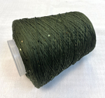 Пряжа на бобине (Италия)95% хлопок с пайетками 5% п/л 100г-450м 340г