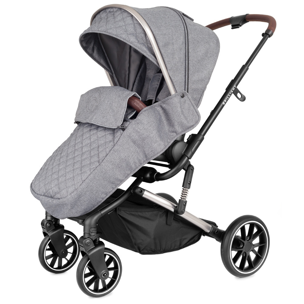 Коляска детская 2-в-1 Rant "Brilliant" RA010 Koala Grey