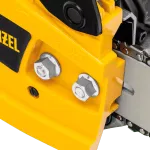 Пила цепная бензиновая DGS-4516, шина 40 см, 45 см3, 3 л.с, шаг 3/8, паз 1.3 мм, 57 звеньев Denzel, 95230