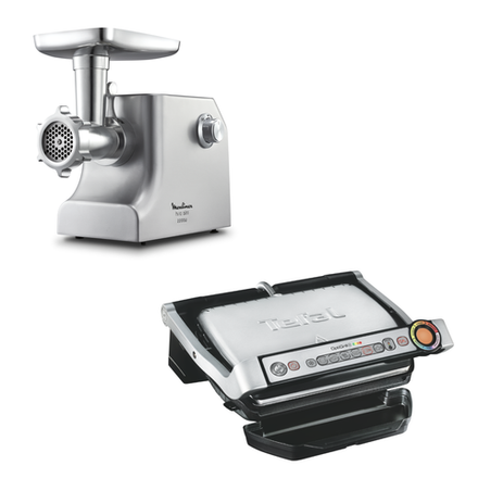 Мясорубка Moulinex ME856D32 + Электрогиль Tefal GC712D34