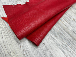 Tirex Bright Red (1,6-1,8 мм), цв. Красный, натуральная кожа козы