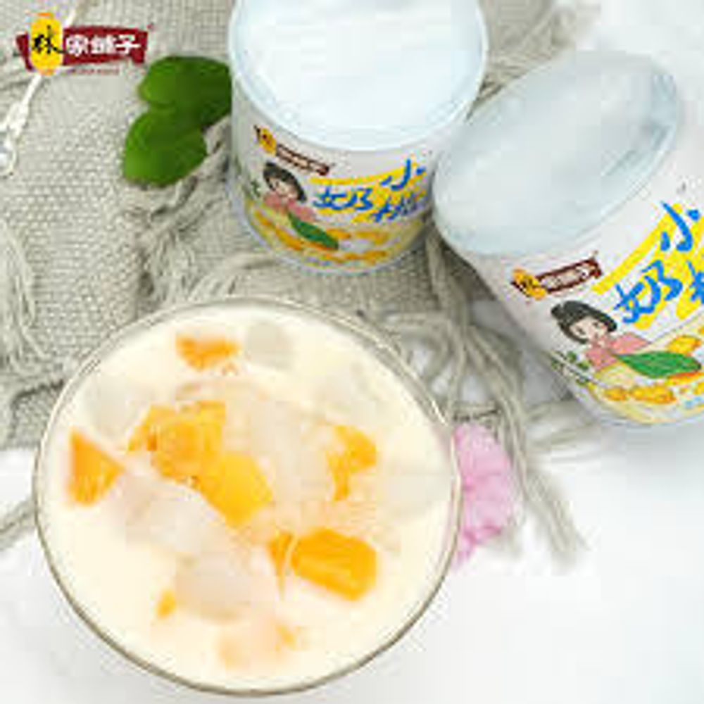 Каша из желтого персика и саго Linjiapuzi 312г