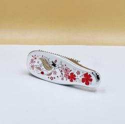 S-HEART-S Расческа для кожи головы и волос "Журавль красоты" (Scalp Brush Crane of Beauty)