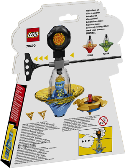 Lego konstruktor Jay&#39;s Spinjitzu Ninja Training
